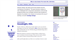 Desktop Screenshot of helsinkidesignlab.org